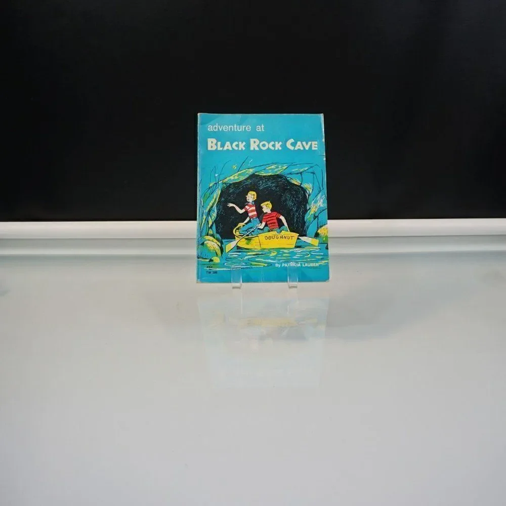 Adventure At Black Rock Cave Patricia Lauber 1970 Scholastic Paperback 13 Print